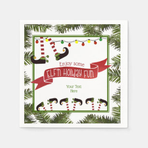 ELF'n Holiday Fun Serviette