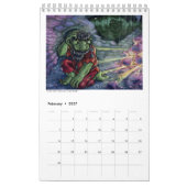 Elfquest 2020 Fan Art Calendar Kalender (Feb 2027)