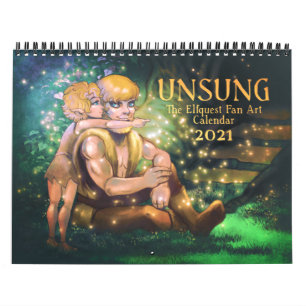 Elfquest 2021 Fan Art Calendar Kalender