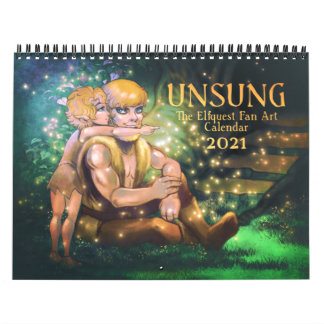 Elfquest 2021 Fan Art Calendar Kalender