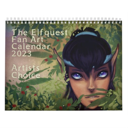 Elfquest 2023 Fan Art Calendar Kalender (Titelbild)
