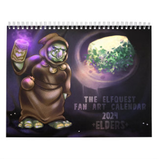 Elfquest 2024 Fan Art Calendar Kalender