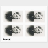 Elfrida Andrée Rechteckiger Aufkleber (Blatt)