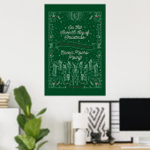 Elfte Tag des Weihnachtsgebäcks 24x36 Poster (Heimbüro)
