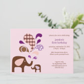 elftes Geburtstag Einladung (Stehend Vorderseite)