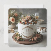ELGANT MURAL FLORAL ANNIVERSARY CAKE (Vorderseite)