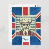 Elgar Postkarte (Vorne/Hinten)