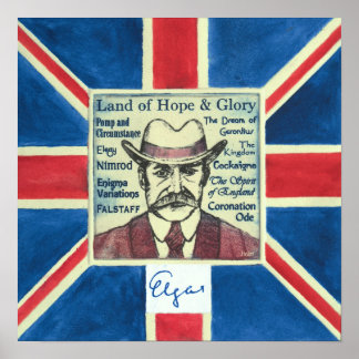 Elgar Print Poster