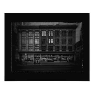 Elgin-Gebäude Nr. 1 mit Rand Fotodruck