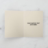 Elgin Illinois 1880's Sepia Club Einladungen Party (Innenseite)