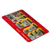 Elgin Illinois IL Large Letter Postcard Magnet !!! (Rechte Seite)