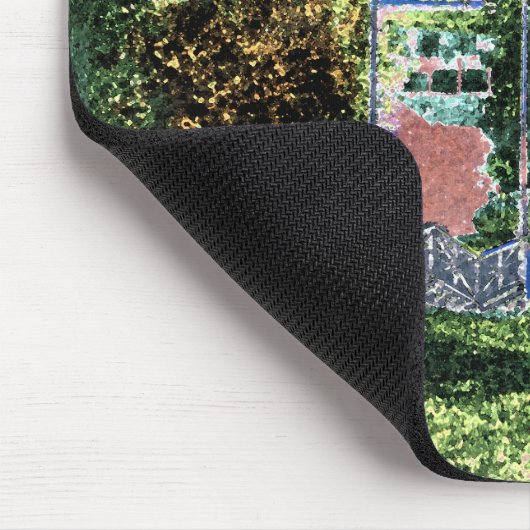 ELGIN ILLINOIS LORDS PARK PAVILION 1920ER KUNSTVIE MOUSEPAD (Ecke)