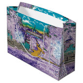 ELGIN ILLINOIS LORDS PARK PAVILION 1920S Oster Große Geschenktüte (Rückseite Schrägansicht)