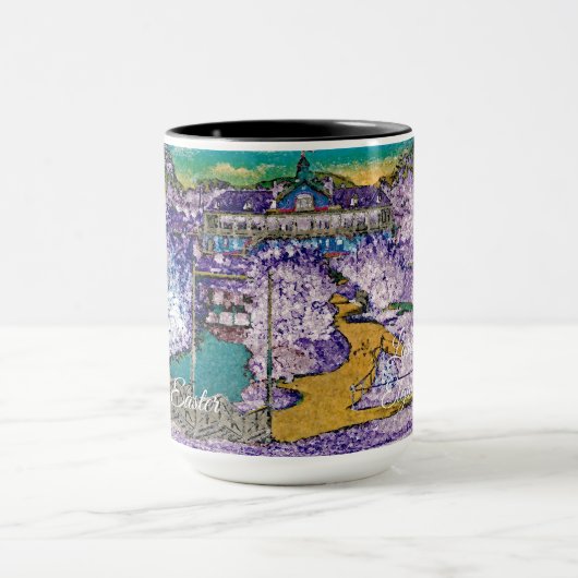 ELGIN ILLINOIS LORDS PARK PAVILION 1920S Oster Tasse (Zentrum)