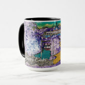 ELGIN ILLINOIS LORDS PARK PAVILION 1920S Oster Tasse (Vorderseite Links)