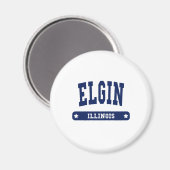 Elgin Illinois Uni Style T-Shirts Magnet (Vorderseite/Rückseite)