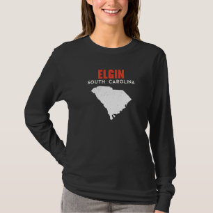 Elgin South Carolina USA Bundesstaat Amerika Reise T-Shirt