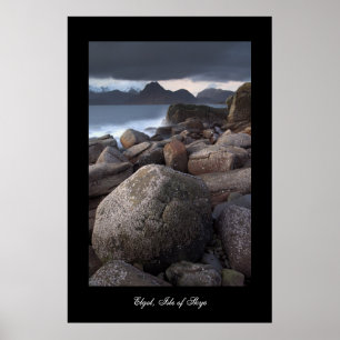 Elgol Strand. Plakat durch cARTerART