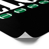 Elgses Funny Meme Rechtschreibung Poster (Ecke)