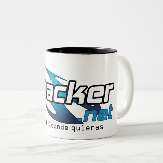 elhacker.net NICK Zweifarbige Tasse (VorderseiteRechts)