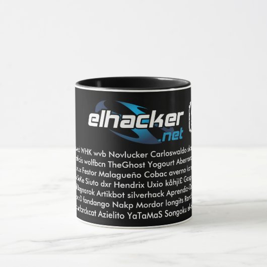 elhacker.net STAFF nicks 2010 Tasse (Zentrum)