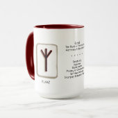 Elhaz RuneStone 15 oz. Tasse (Vorderseite Links)