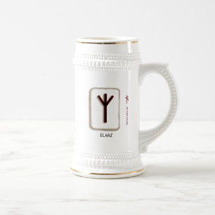 Elhaz RuneStone Stein Bierglas