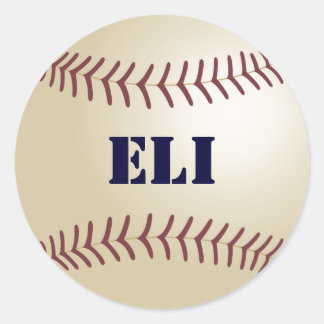 Eli Baseball Sticker / Siegel
