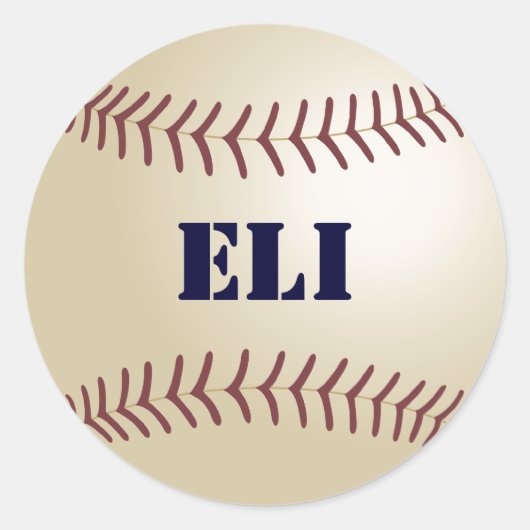 Eli Baseball Sticker / Siegel (Vorderseite)
