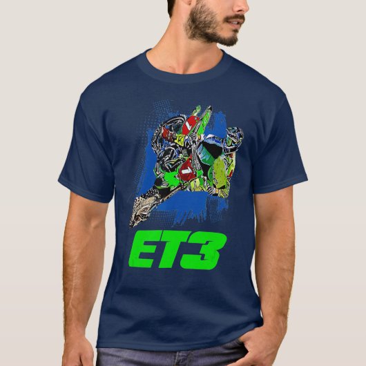 Eli ET3 Tomac Supercross 2021 Motocross 2022 T-Shirt (Vorderseite)