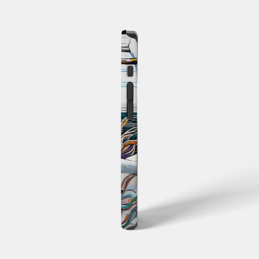 Eli mit Aspens iPhone 12 Mini Tough Case Hülle (Linke Seite)