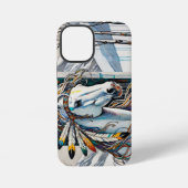 Eli mit Aspens iPhone 12 Mini Tough Case Hülle (Rückseite)