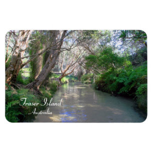 Eli Nebenfluss Fraser Insel, Australien, Magnet