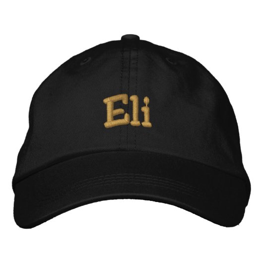 Eli Personalisiert Baseball Cap / Hat Bestickte Kappe (Vorderseite)