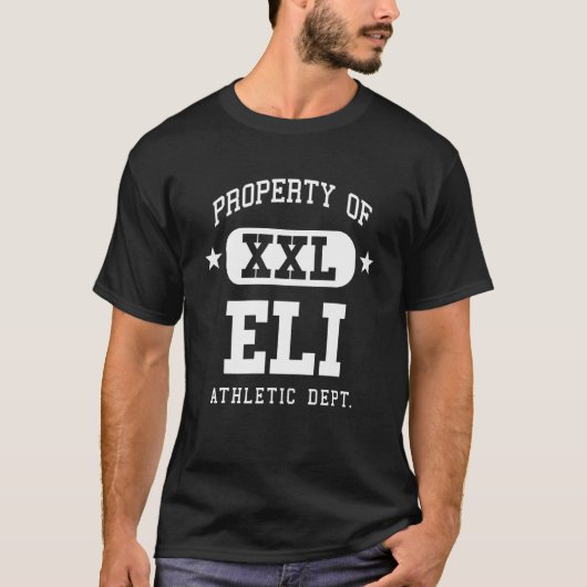 Eli Property Xxl Familie Name School Retro T-Shirt (Vorderseite)