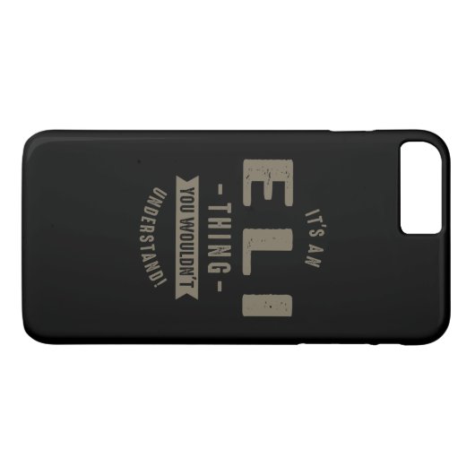 Eli Thing Case-Mate iPhone Hülle (Rückseite (Horizontal))
