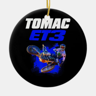 Eli Tomac 3 T-Shirt Keramik Ornament