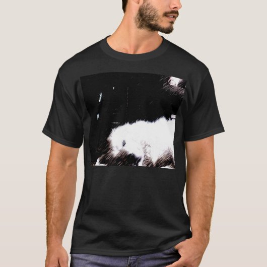 Eli vor Fernsehen T-Shirt (Vorderseite)