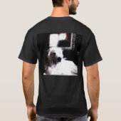 Eli vor Fernsehen T-Shirt (Rückseite)