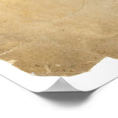 Eli Whitneys Patent für das Baumwollgin im Jahr 17 Poster (Ecke)