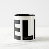 ELI ZWEIFARBIGE TASSE (Mittel)