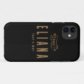 Eliana Name Personalisiert Geburtsname Eliana Case-Mate iPhone Hülle (Rückseite (Horizontal))