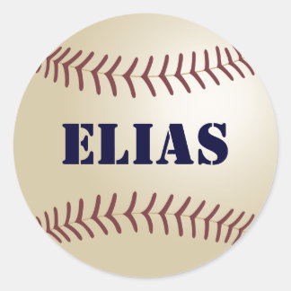 Elias Baseball Sticker / Siegel
