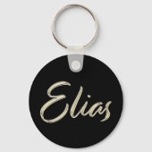 Elias Button als Schlüsselname Schlüsselanhänger (Vorderseite)