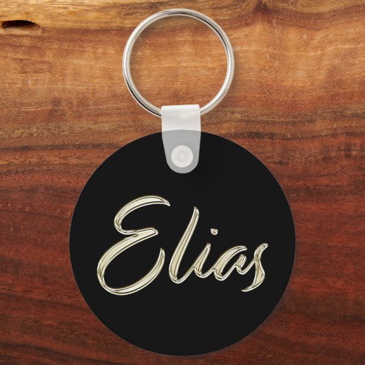 Elias Button als Schlüsselname Schlüsselanhänger (Vorderseite)