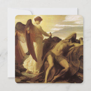 Elias in der Wüste von Lord Frederic Leighton