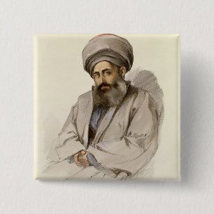 Elias - Jacobite Priester von Mesopotamien Button