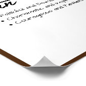 Elias, Junge - Definition Poster (Ecke)