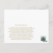 Elias mit Gedicht Postkarte (Rückseite)