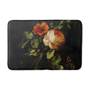 Elias van den Broeck, Stillleben mit Rose Badematte